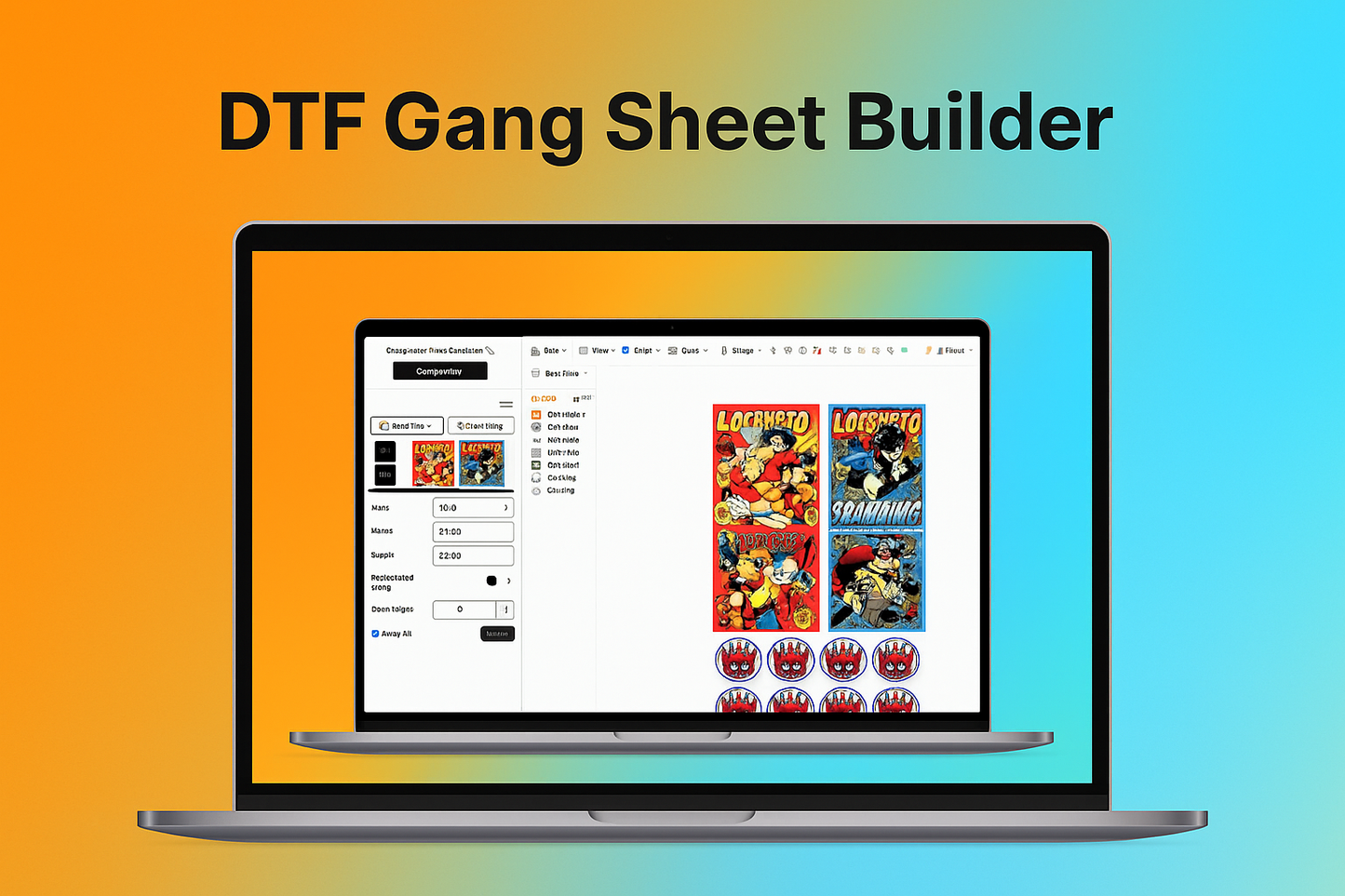Build Your Custom DTF Gang Sheet